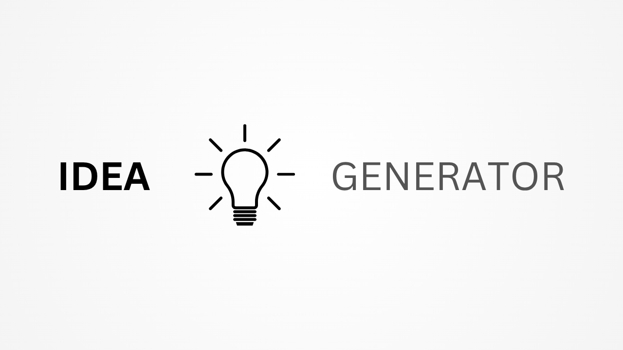 Idea Generator